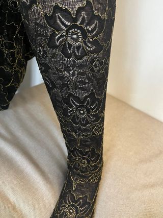 Collant pizzo nero e ori Calzedonia