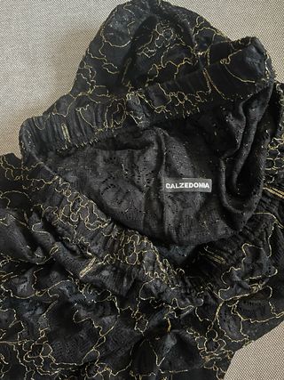 Collant pizzo nero e ori Calzedonia