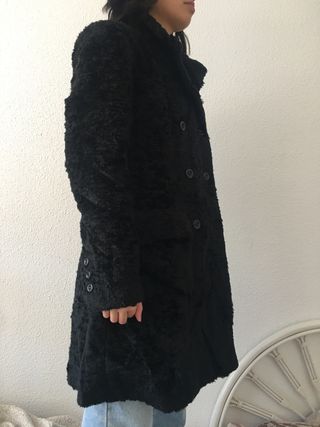 Abrigo de pelo sintético Vintage Talla 42