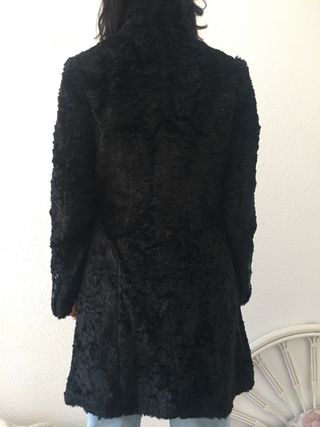 Abrigo de pelo sintético Vintage Talla 42