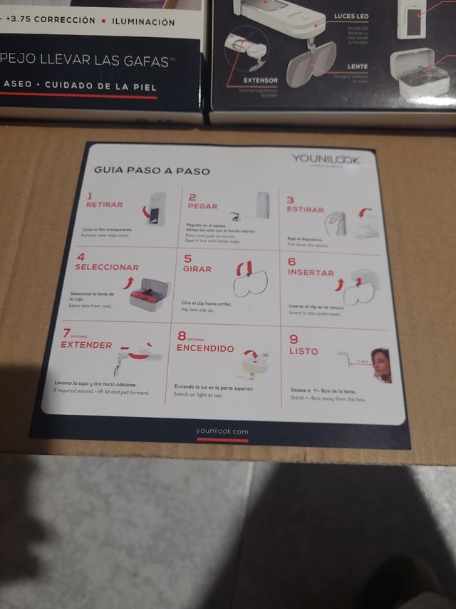 Younilook maquinaje aseo cuidado peil