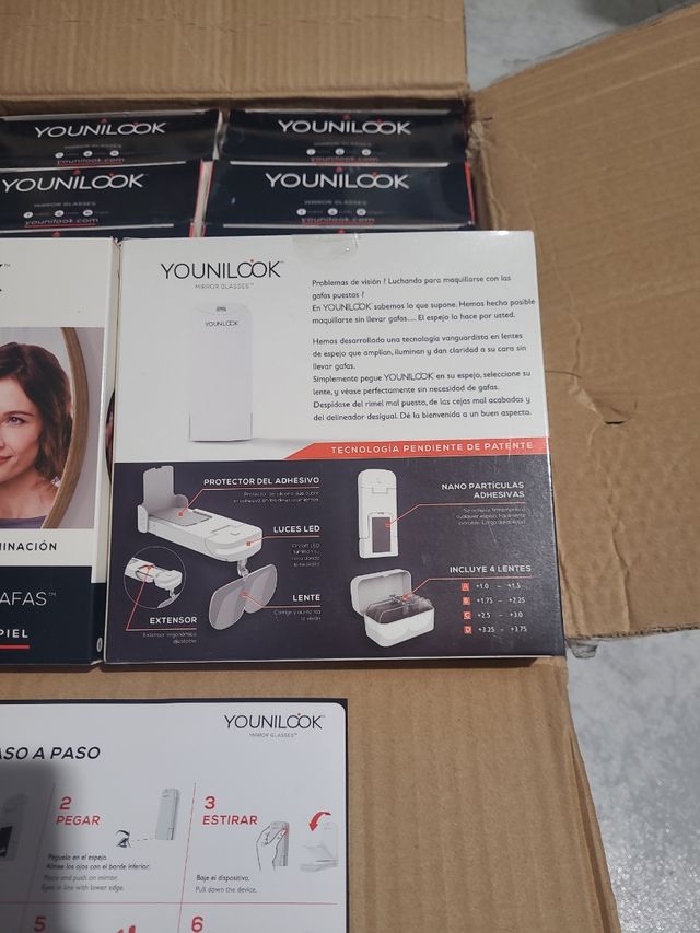 Younilook maquinaje aseo cuidado peil