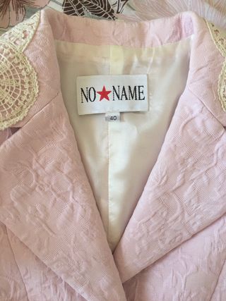 Chaqueta de traje Blazer rosa palo Vintage T40