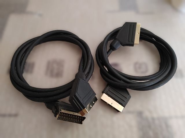 Cavi SCART KAV137G - 0,8 MM - 21 pin ORO.