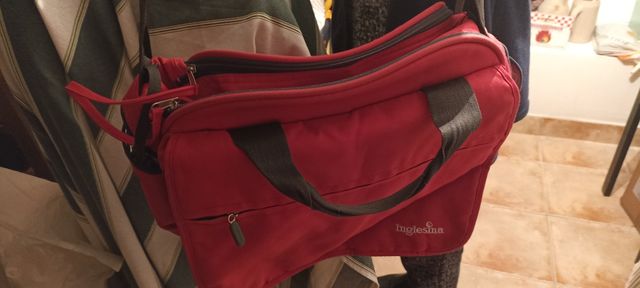 Borsone Inglesina rosso bimbo ottime