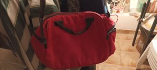 Borsone Inglesina rosso bimbo ottime