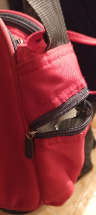 Borsone Inglesina rosso bimbo ottime