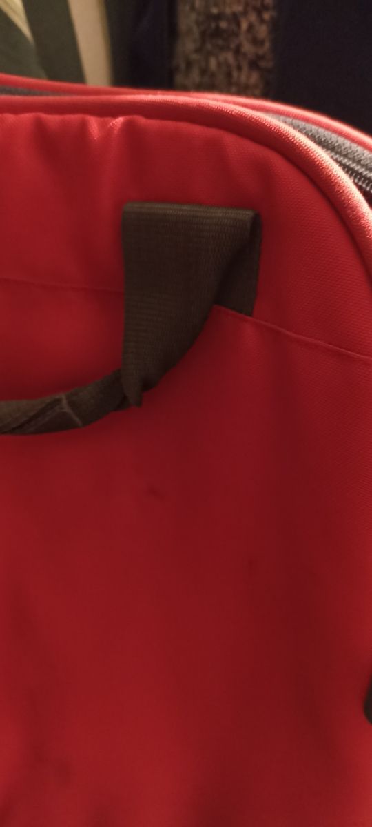 Borsone Inglesina rosso bimbo ottime