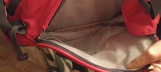 Borsone Inglesina rosso bimbo ottime