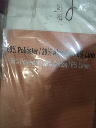 1 CORTINA beige  nueva para ventana, habitación.