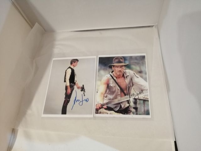 Autografo Harrison Ford indiana han solo