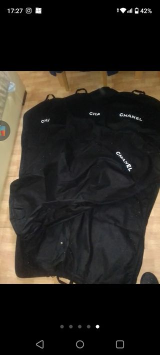 Borsa protettiva Chanel per vestiti
