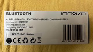 Altavoz de sobremesa bluetooth manos libre
