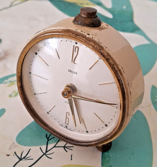 Orologio Sveglia da Tavolo Deller Vintage Germany