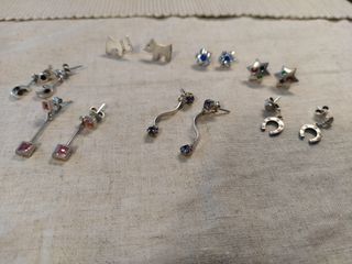 Pendientes plata 925