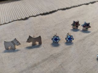 Pendientes plata 925