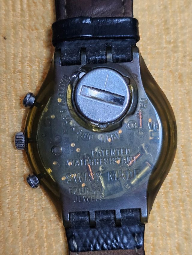 OROLOGIO VINTAGE SWATCH CRONOGRAFO SCM 405