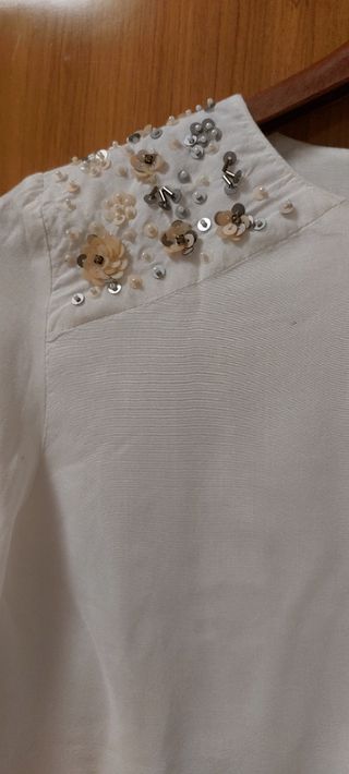 Camicia con strass bimba Zara