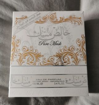 Lattafa Pure Musk Edp 100 ml più deo