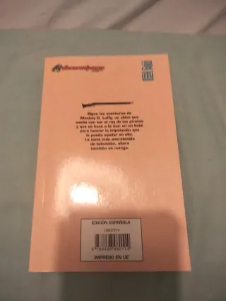 Cómic libro One Piece número 1