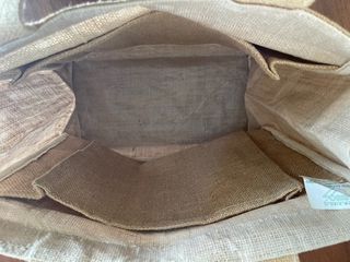 Borsa in Juta naturale