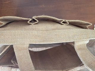 Borsa in Juta naturale