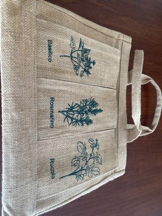 Borsa in Juta naturale