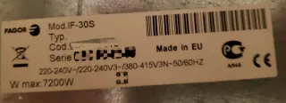 Cocina placa inducción FAGOR. Innovation