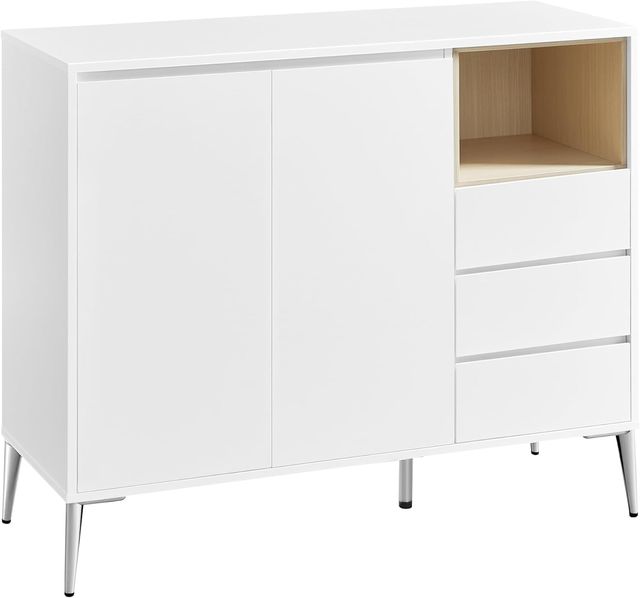 Mobiletto, Credenza, con Ante e Ripiano Regolabili