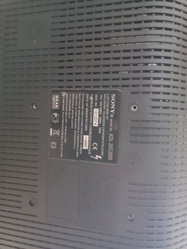 TV Sony Bravia 19 pulgadas