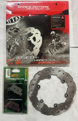 FRENO DISCO TRASERO KIT SUZUKI DR/KAWASAKI KLX