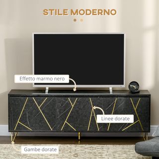 Mobile TV Moderno Fino a 65", Mobiletto Porta TV c