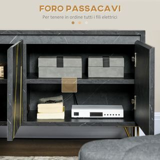 Mobile TV Moderno Fino a 65", Mobiletto Porta TV c