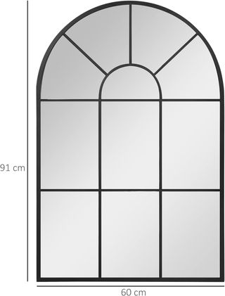 Specchio Moderno a Parete e a forma di Arco