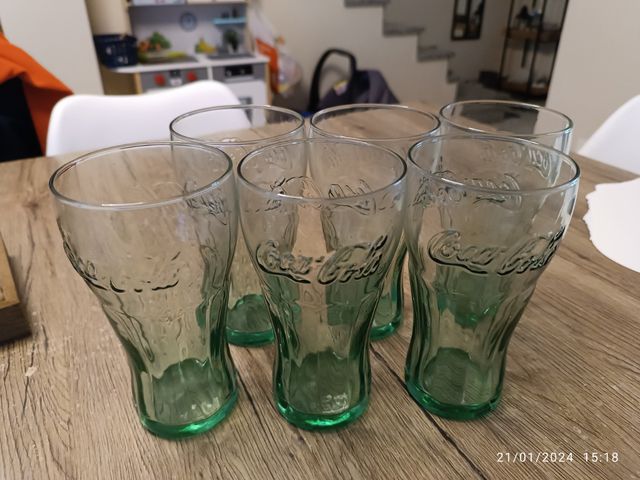N. 6 bicchieri coca cola