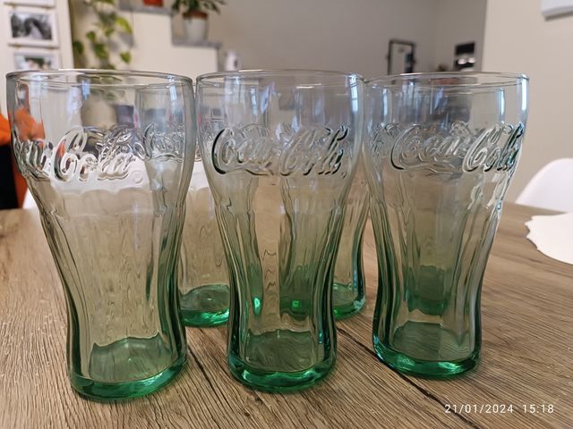 N. 6 bicchieri coca cola