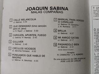 JOAQUÍN SABINA