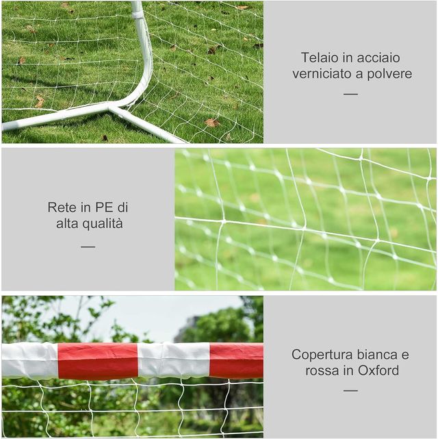Porta da Calcio e Calcetto in Plastica per Adulti