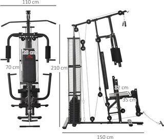 Stazione Fitness Palestra Multifunzione per Allena
