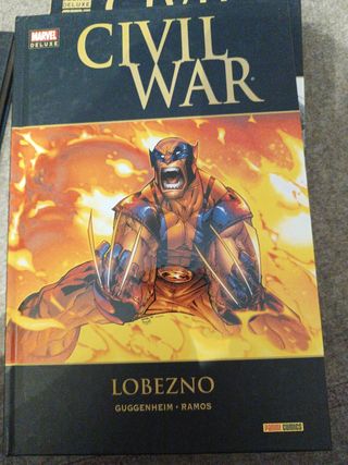 pack Comic civil war marvel