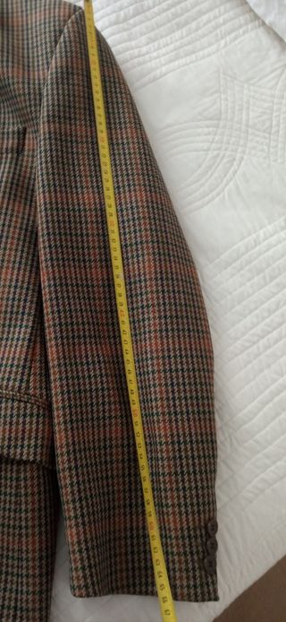 Chaqueta de hombre cuadros 2xl
