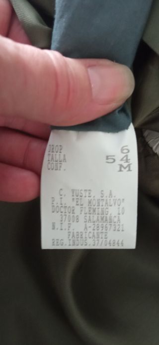 Chaqueta de cuadros 2xl