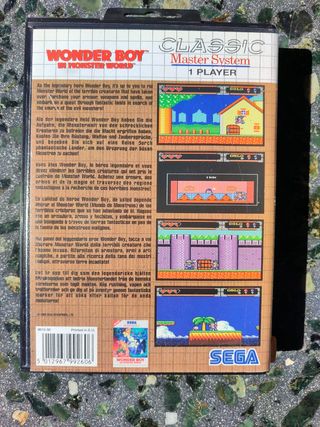 Máster.wonder boy in Monster world.Class