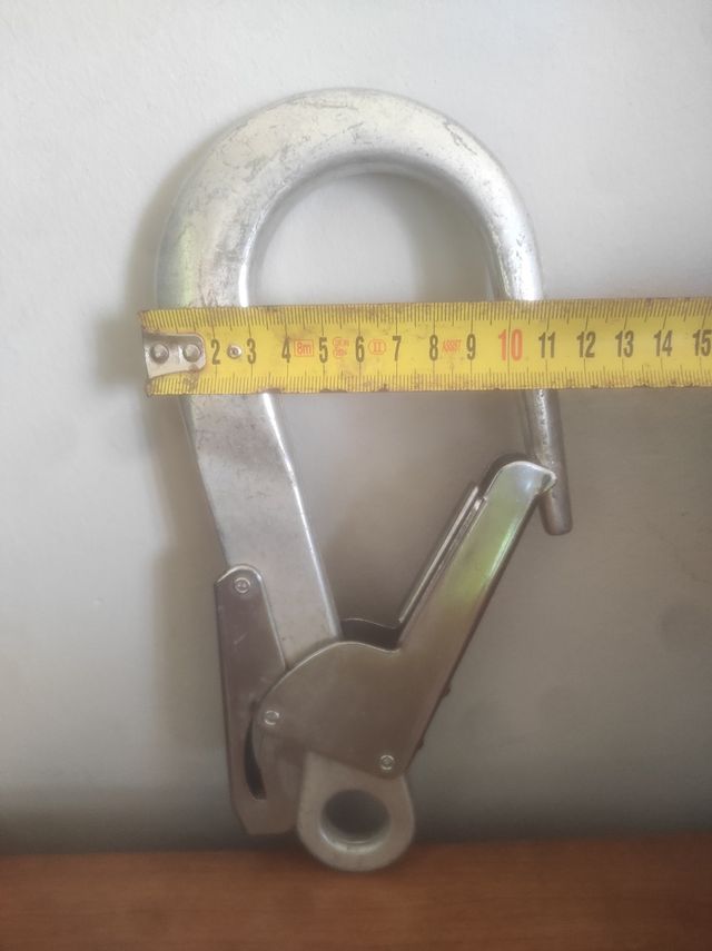 GANCHO MOSQUETÓN 20 KN