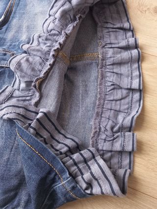 10 - 11 años benetton falda vaquera 