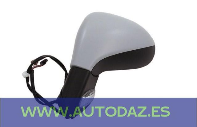 Retrovisor izquierdo eléctrico, convexo, térmico, imprima