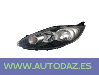 Faro izquierdo H7 + H1 [Negro] FORD FIESTA-402007C