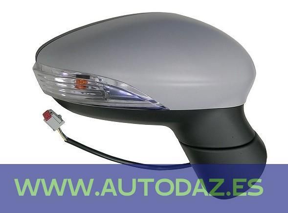 Retrovisor derecho eléctrico, asférico, térmico, imprima