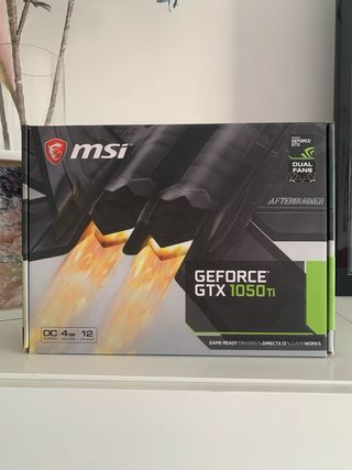 MSI GeForce GTX 1050Ti.