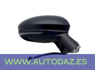 Retrovisor eléctrico derecho, convexo, térmico, con inter